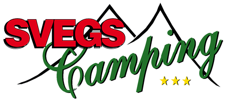 Svegs Camping logotyp, länk till Svegs Camping webbsida