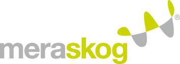 meraskogs logotyp, länk till deras webbsida